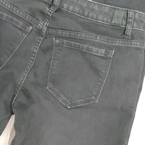 VERA WANG Black Denim Jeans size 4L - Picture 7 of 9